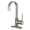 Fauceture LS8218NYL New York Single-Handle Bathroom Faucet Drain, Brushed Nickel LS8218NYL - alternate 1